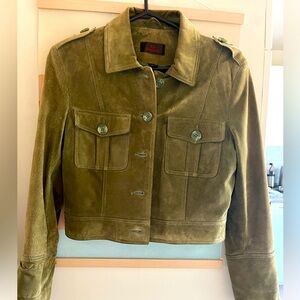 Vintage Danier Suede Cropped Jacket